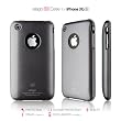 elago S3 Case for iPhone 3G/3GS (High Glossy)-Gun Metal + Universal Dock Adapter + S2 Stand included