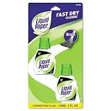 SANFORD Fast Dry Classic Correction Fluid, 22ml Bottle, White, 2 per Pack by Liquid Paper