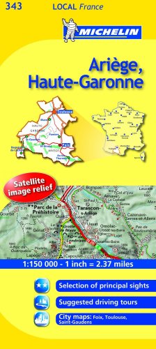 Ariege, Haute-Garonne (Michelin Local Maps)