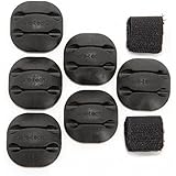 Cable organizer & Cord Management System By Safe-Tech21 - Convenient, Multi Purpose Cable Clips & Mouse Cord Holders - Most Practical Desktop Cable Organizer - No More Cable Clutter!