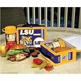 Louisiana State Fightin Tigers NCAA Tin Lunch Box With Thermos