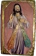Divine Mercy - Polyresin Box - 5"x1.4"x3"