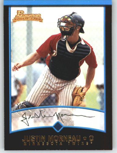 2001 Bowman #361 Justin Morneau RC - Minnesota Twins (RC - Rookie Card) (Baseball Cards)