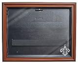 NFL New Orleans Saints Removable Face Jersey Display, Brown