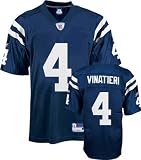 Adam Vinatieri Blue Reebok NFL Indianapolis Colts Toddler Jersey