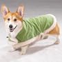Shimmer Suede Berber Dog Puppy Coat Jacket with Removable Hood Extra Small XS Clothing
