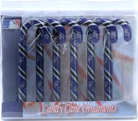 Buy Colorado Rockies MLB Candy Cane Ornament Set of 6 by Forever Collectibles