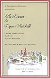 Elegant Italian Party Invitations