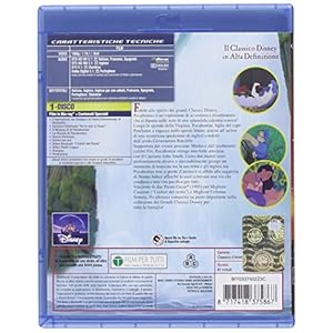 Pocahontas [Blu-ray] [Import anglais]