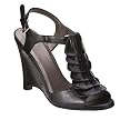 Women's Mossimo&reg; Panya Ruffle Wedge Sandals - Black
