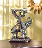 Lucky Elephant Candleholder