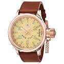 Invicta Men's Signature Collection Russian Diver 18kt Rose Gold-Plated GMT Watch #7108
