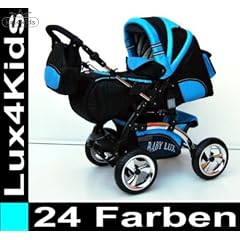 Evolution Kombi Kinderwagen 6-fach Federung *lux4kids*