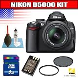 cheap Nikon D5000 12.3 MP DX Digital SLR Camera with 18-55mm f/3.5-5.6G VR Lens and 2.7-inch Vari-angle LCD Package 2