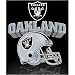 Oakland Raiders Light Weight Fleece NFL Blanket (Grid Iron) (50x60)