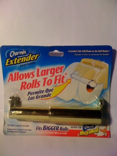 Amazon.com - Charmin Extender Adapter (For Mega Rolls) (Gold) - Toilet ...