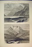 1877 LOCH MAREE KINLOCHEWE BEN EAG WESTERN SCOTLAND