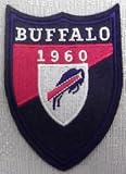 BUFFALO BILLS 1960 Football NFL Embroidered Logo Crest Anniversary PATCH