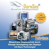 DuraSec NanoTec fl&uuml;ssiger Displayschutz f&uuml;r Suunto Lumi