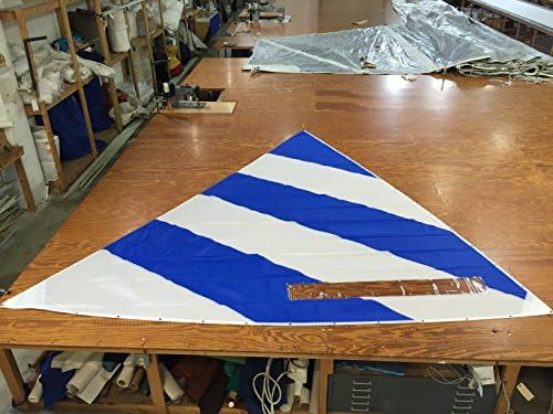 Super Sail for a Sunfish - Dark Blue &amp; White