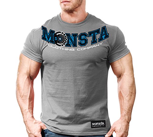 Monsta Clothing Co. Men's GearUp-Monsta (M-TEE218) T-shirt