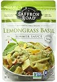 Saffron Road Simmer Sauce, Lemongrass Basil, 7 Ounce (Pack of 8)