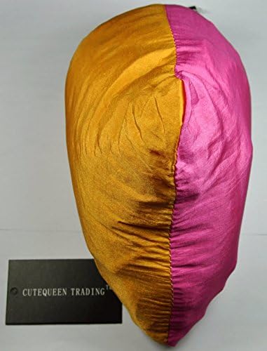 CUTEQUEEN TRADING Double Nest Ultralight Portable Outfitters Parachute Nylon Fabric Hammock For Travel Camping,Backpacking,Kayaking,Color: Golden/pink