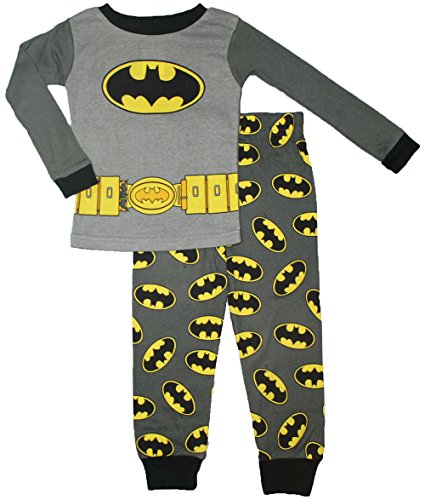 DC Comics Little Boys Toddler Batman Cotton Pajama Set