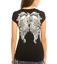 G by GUESS Delacour Winged Tee