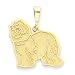 image 4 - 14k Sheepdog Pendant