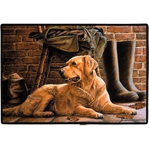 golden retriever doormat