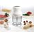 Moulinex Illico Mini Chopper / Baby food maker, White, 0.6 Litres