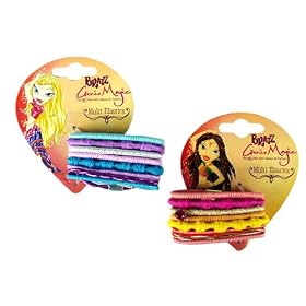 BRATZ Genie Magic Hair Elastic Holdersassorted colours