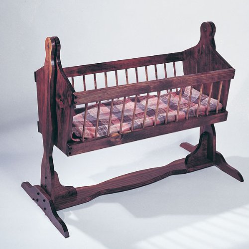 U-Bild Country Cradle Plan No. 599 (Woodworking Project Paper Plan)