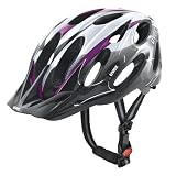 UVEX Magnum blanc-noir-mûre Casque de vélo Ville Trekking