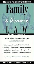 Nolo's Pocket Guide to Family Law