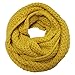 Wrapables Soft Winter Warm Scarf, Saffron Yellow