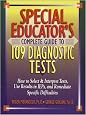 Special Educator's Complete Guide to 109 Diagnostic Tests