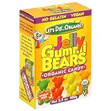 Let'sDoOrganicJellyGummiBears,3.5-OunceBoxes(Packof12)