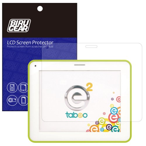 BIRUGEAR Premium HD Crystal Clear LCD Screen Protector for Tabeo e2 8 inch Kids Tablet - Toys R Us' 8'' 2nd Gen Tabeo kids tablet