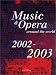Book Music and Opera around the World 2002-2003 (Music and Opera Around the World)