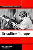 Breadline Europe : the measurement of poverty