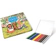eeBoo Cherry Tree 24 Color Pencils In A Tin