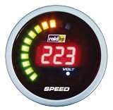 Produkt-Bild: Raid HP 660541 Zusatzinstrument Tachometer Serie Night Flight Digital Red
