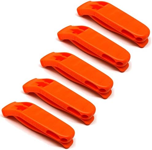 ITW Survival Whistle - Capable of producing over 100 decibels of sound to summon help in emergency situations (3 Pack)