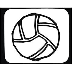 Mauspad mit der Grafik: Kreis, Europa, Schweden, Volleyball, Runde, Kugel, "black and white", Sport