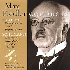 Brahms - Concerto for Violin; Schumann - Symphony No 1