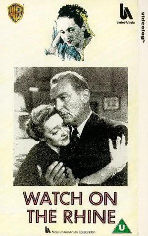 VHS : Watch On The Rhine [1943] [VHS]