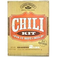 Carroll Shelby's Original Texas Chili Kit, 4-Ounce Boxes
