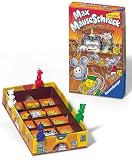 Eigenschaften / Max Mäuseschreck. Laufspiel. Für 2 - 4 Spieler. Spieldauer: 10 - 15 Min